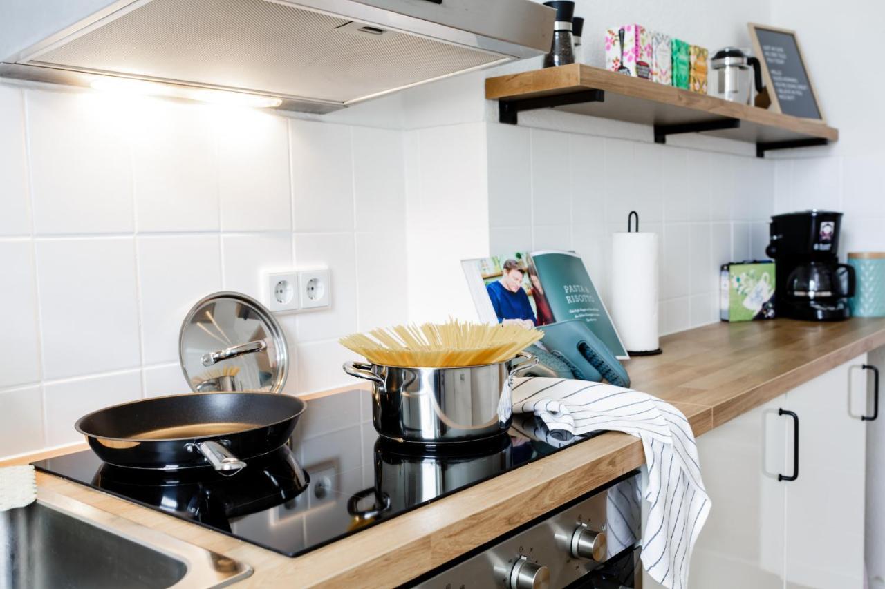 Modernes Apartment Lieblingsfleck I 2 Schlafzimmer I 4 Betten I Zentrumsnah Eberswalde المظهر الخارجي الصورة