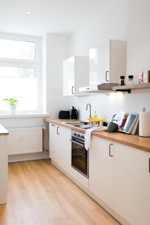 Modernes Apartment Lieblingsfleck I 2 Schlafzimmer I 4 Betten I Zentrumsnah Eberswalde المظهر الخارجي الصورة